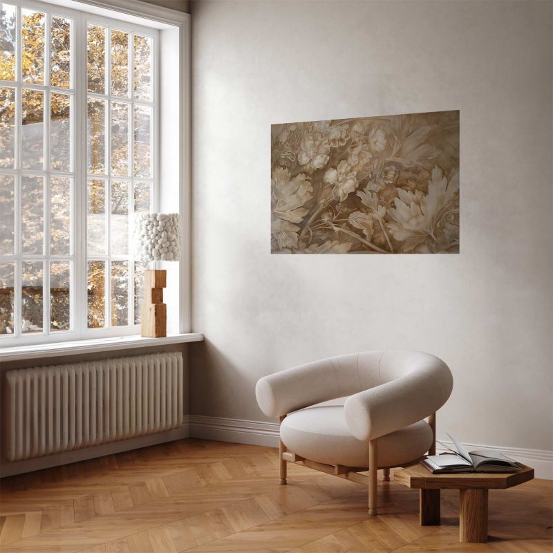 Plakat Artgeist Ornamenty roślinno-kwiatowe 30x21 cm bez ramy 1 szt
