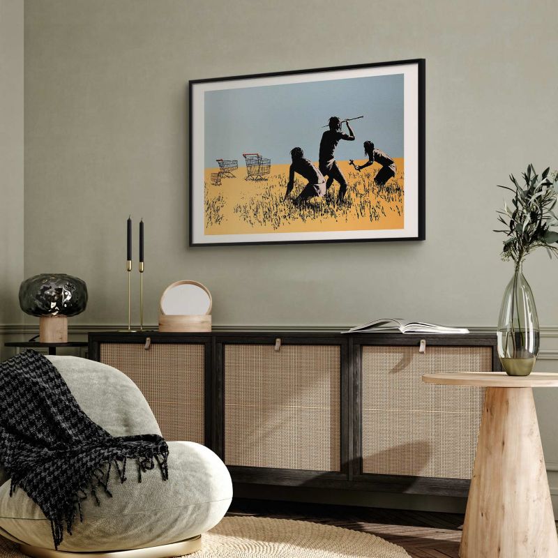 Plakat Artgeist Łowcy promocji 60x40 cm z ramą czarną 1 szt
