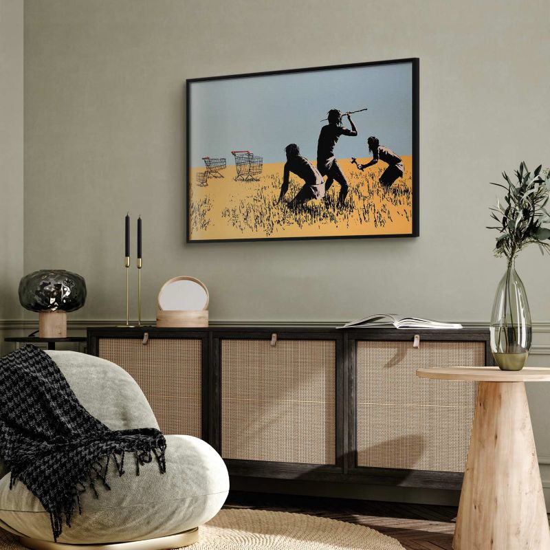 Plakat Artgeist Łowcy promocji 90x60 cm z ramą czarną 1 szt