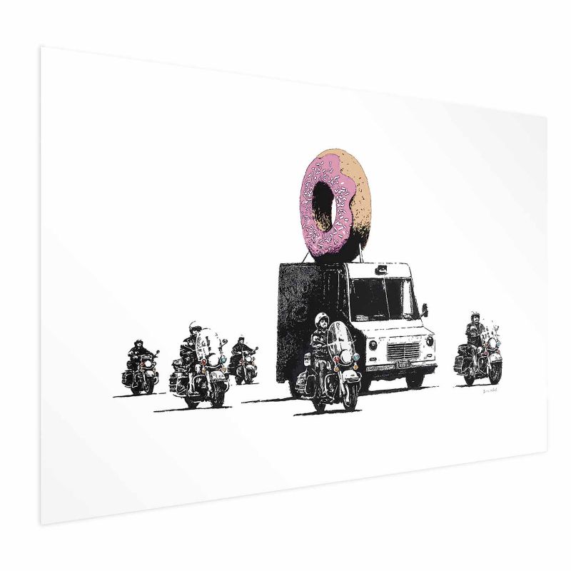 Plakat Artgeist Pączkowa policja 42x29,7 cm bez ramy 1 szt