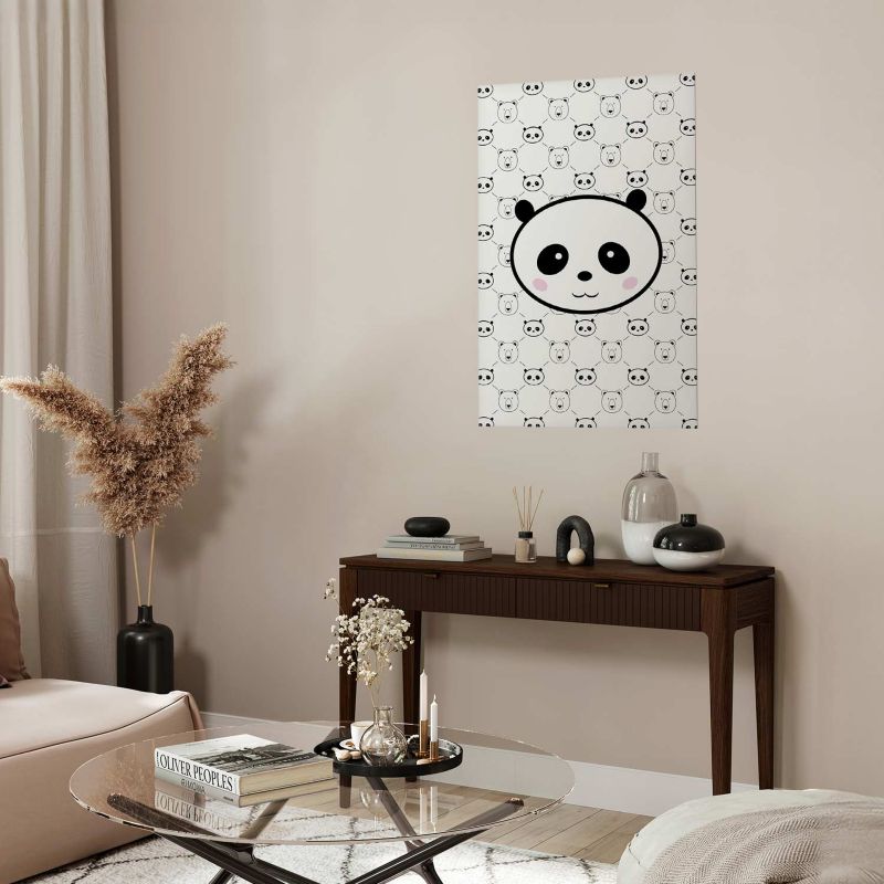 Plakat Artgeist Pandy i niedźwiedzie 40x60 cm bez ramy 1 szt