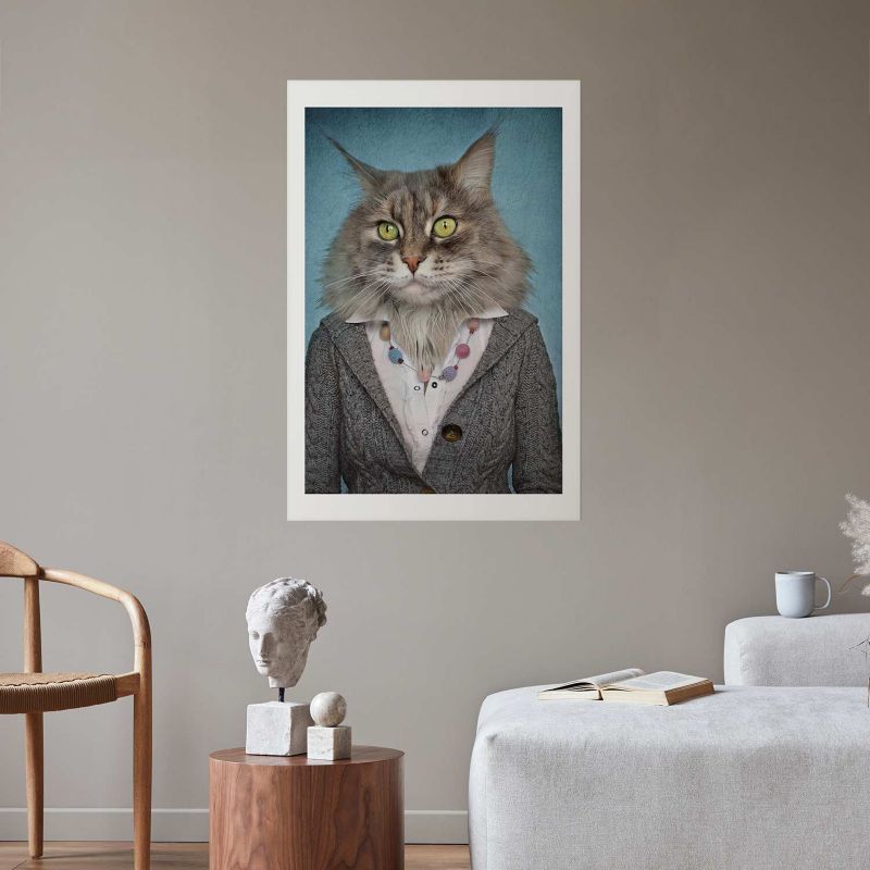 Plakat Artgeist Pani kot 21x30 cm bez ramy 1 szt
