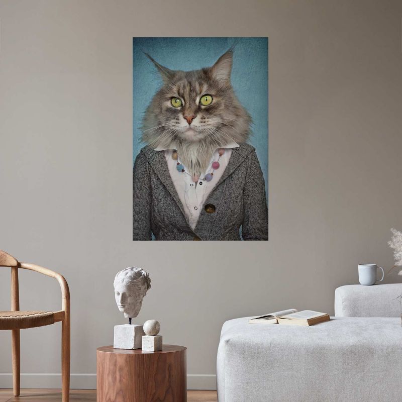 Plakat Artgeist Pani kot 21x30 cm bez ramy 1 szt