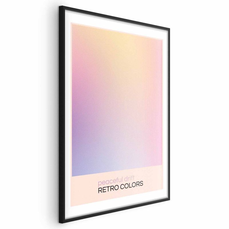 Plakat Artgeist Peaceful Drift 40x60 cm z ramą czarną 1 szt