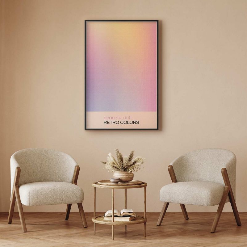 Plakat Artgeist Peaceful Drift 40x60 cm z ramą czarną 1 szt