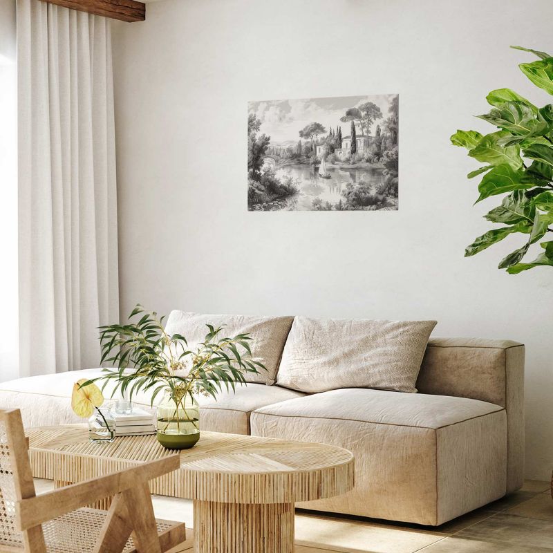 Plakat Artgeist Pejzaż vintage 30x21 cm bez ramy 1 szt