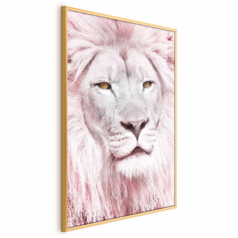 Plakat Artgeist Piękno w sile 60x90 cm z ramą złotą 1 szt