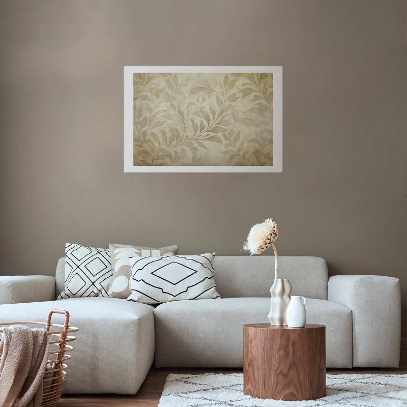 Plakat Artgeist Piaskowe listki 60x40 cm bez ramy 1 szt