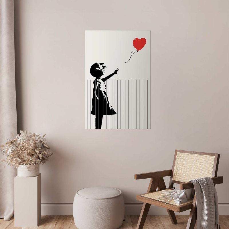 Plakat Artgeist Pocięty Banksy 29,7x42 cm bez ramy 1 szt