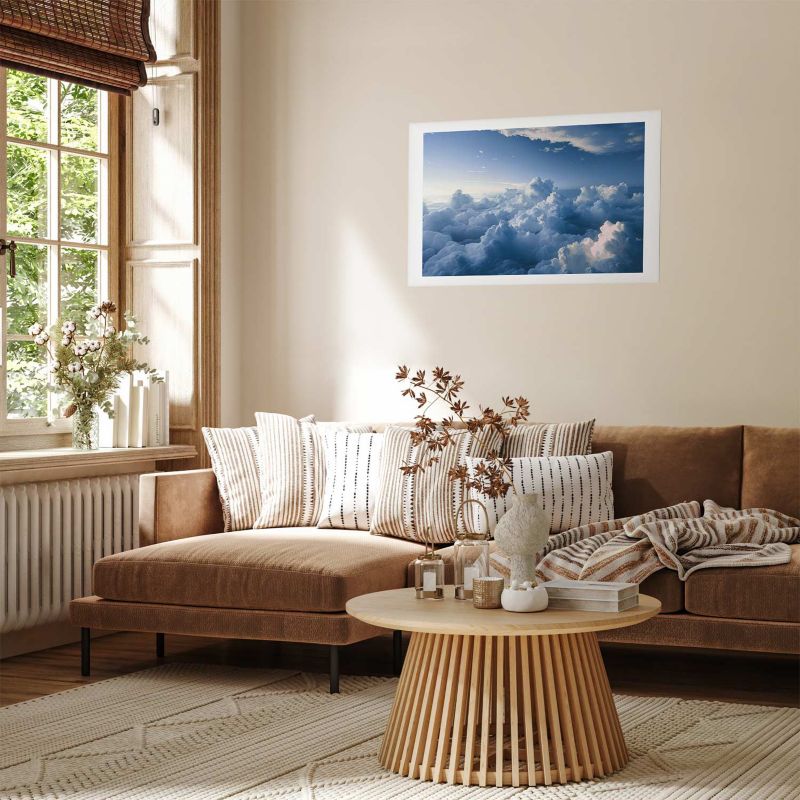 Plakat Artgeist Podniebne pejzaże 90x60 cm bez ramy 1 szt