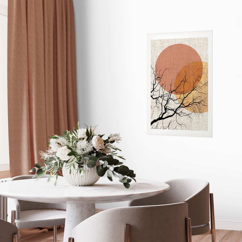 Plakat Artgeist Podwójny księżyc 21x30 cm bez ramy 1 szt