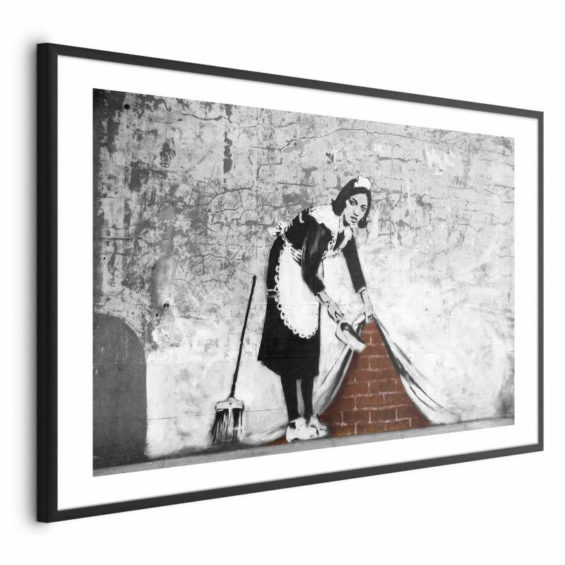 Plakat Artgeist Pokojówka 30x21 cm z ramą czarną 1 szt