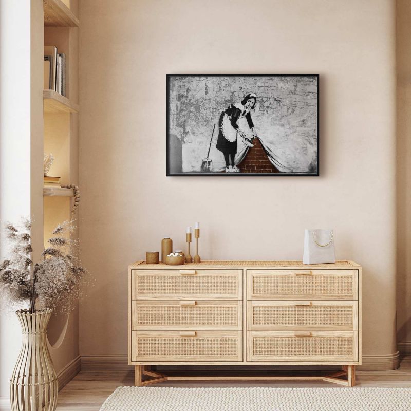 Plakat Artgeist Pokojówka 90x60 cm z ramą czarną 1 szt