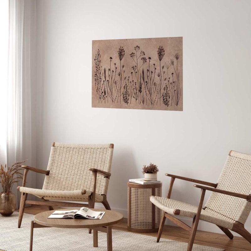 Plakat Artgeist Polne kwiaty 42x29,7 cm bez ramy 1 szt