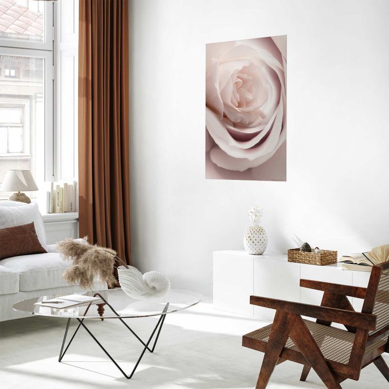 Plakat Artgeist Porcelanowa róża 29,7x42 cm bez ramy 1 szt