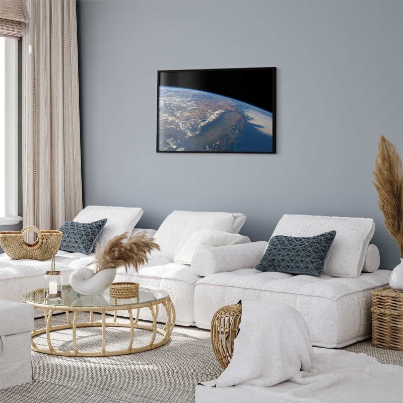 Plakat Artgeist Potęga ziemi 90x60 cm z ramą czarną 1 szt