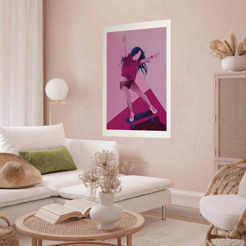 Plakat Artgeist Powerslide 60x90 cm bez ramy 1 szt