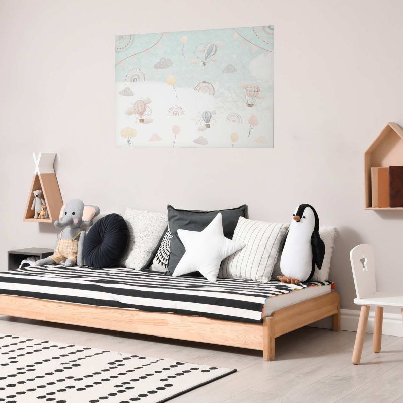 Plakat Artgeist Przygoda pośród chmur 42x29,7 cm bez ramy 1 szt