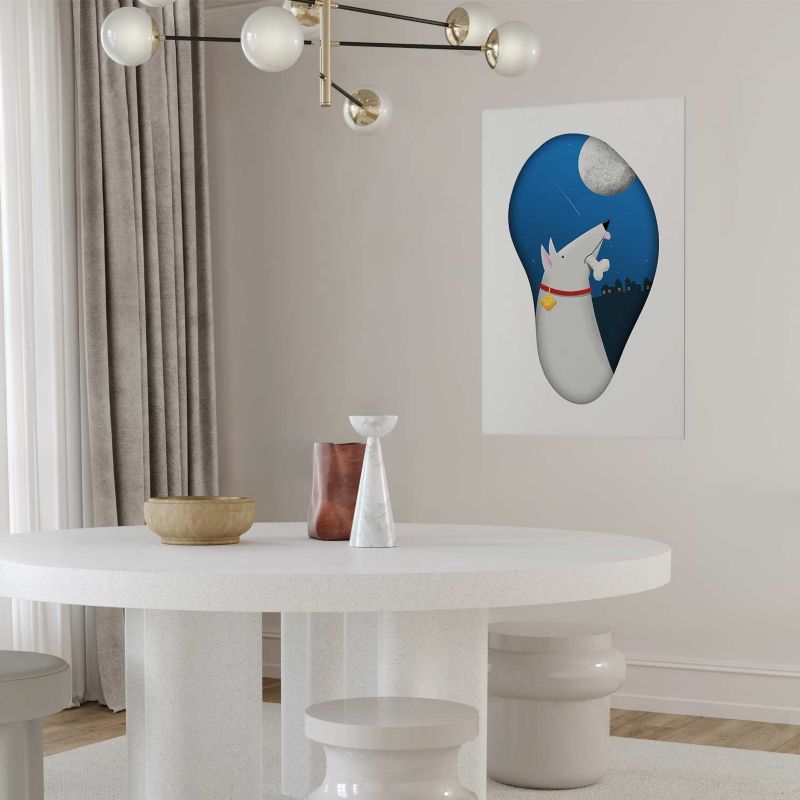Plakat Artgeist Psie marzenia 40x60 cm bez ramy 1 szt