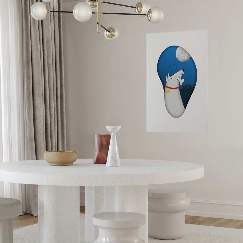 Plakat Artgeist Psie marzenia 40x60 cm bez ramy 1 szt