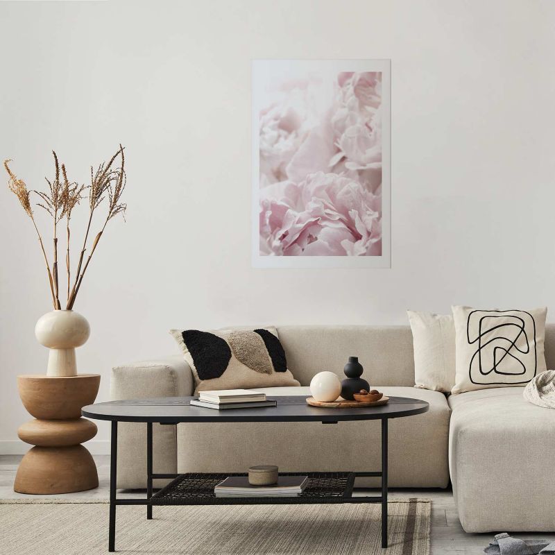 Plakat Artgeist Puszyste peonie 40x60 cm bez ramy 1 szt