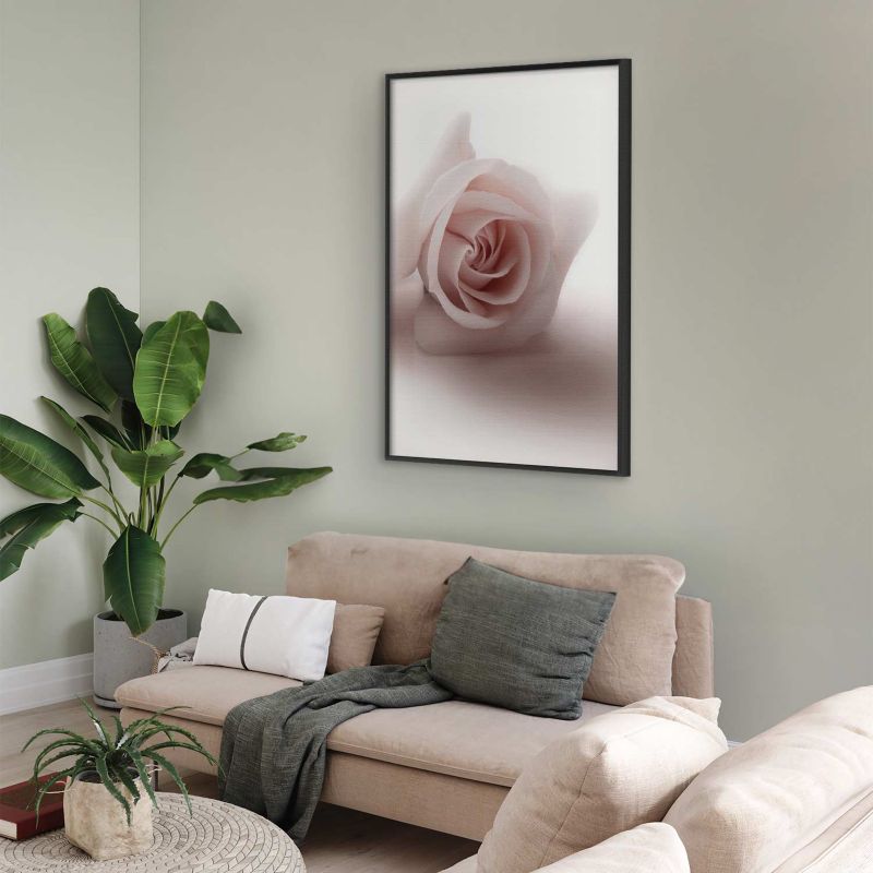 Plakat Artgeist Różany cień 29,7x42 cm z ramą czarną 1 szt