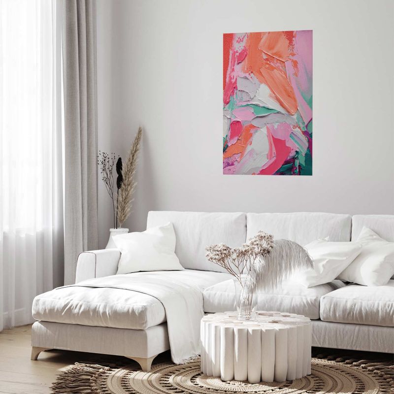 Plakat Artgeist Różowa Paleta 60x90 cm bez ramy 1 szt