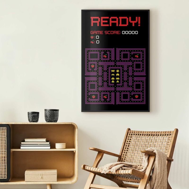 Plakat Artgeist Ready 60x90 cm z ramą czarną 1 szt
