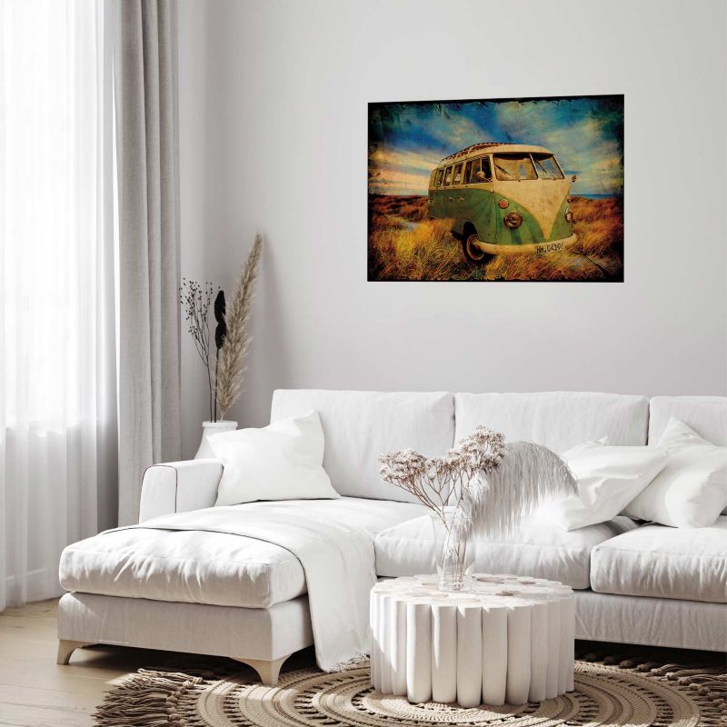 Plakat Artgeist Retro bus 30x21 cm bez ramy 1 szt