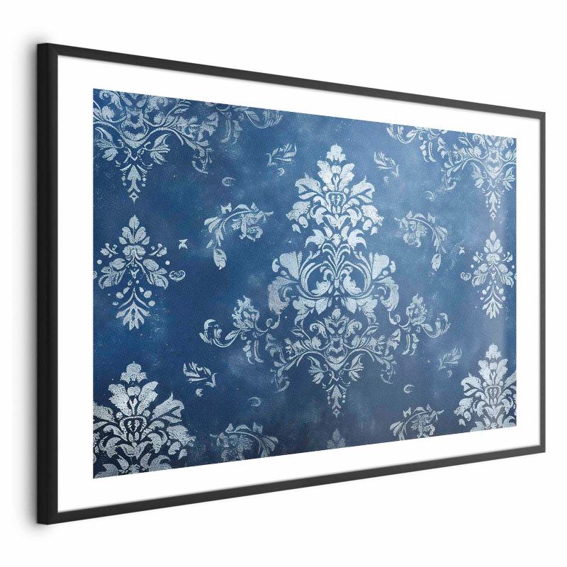 Plakat Artgeist Retro ornament 90x60 cm z ramą czarną 1 szt