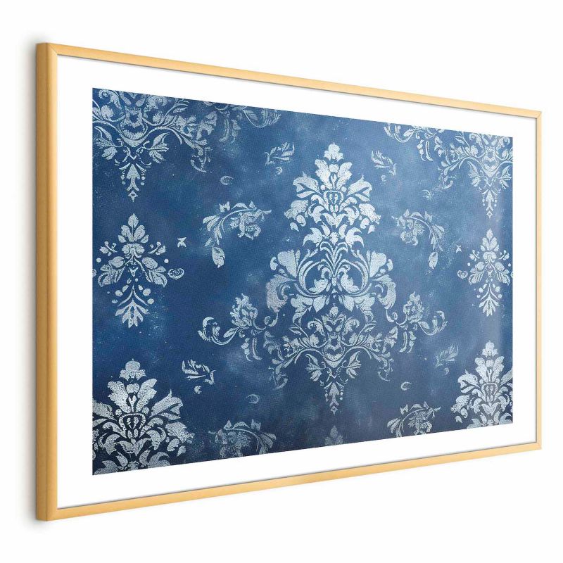 Plakat Artgeist Retro ornament 90x60 cm z ramą złotą 1 szt