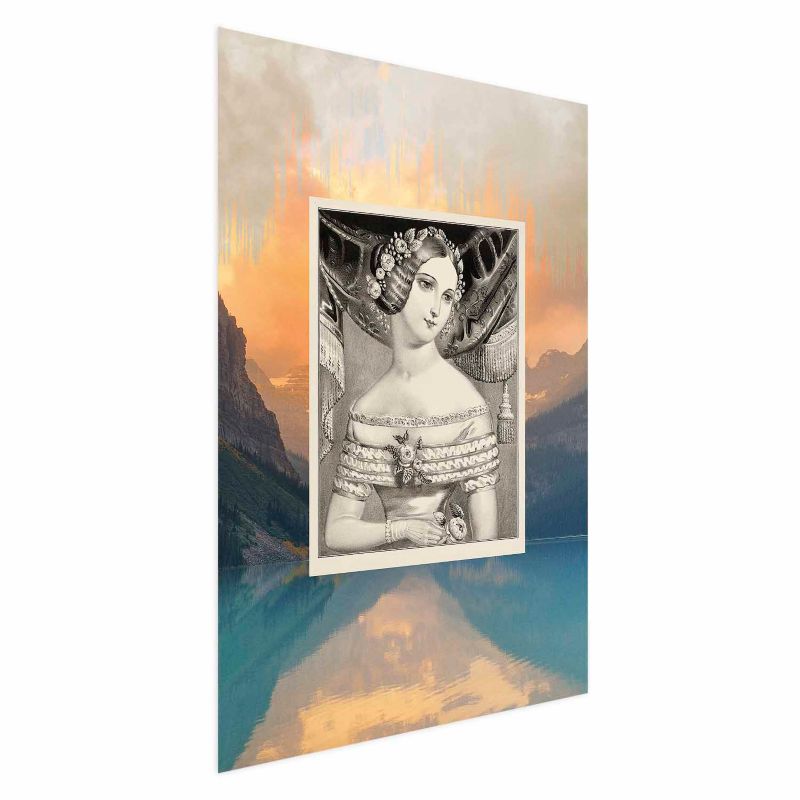 Plakat Artgeist Retro portret 21x30 cm bez ramy 1 szt