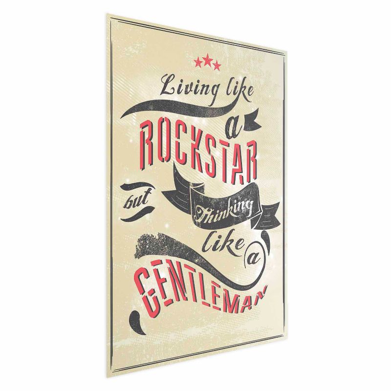 Plakat Artgeist Rockstar 21x30 cm bez ramy 1 szt