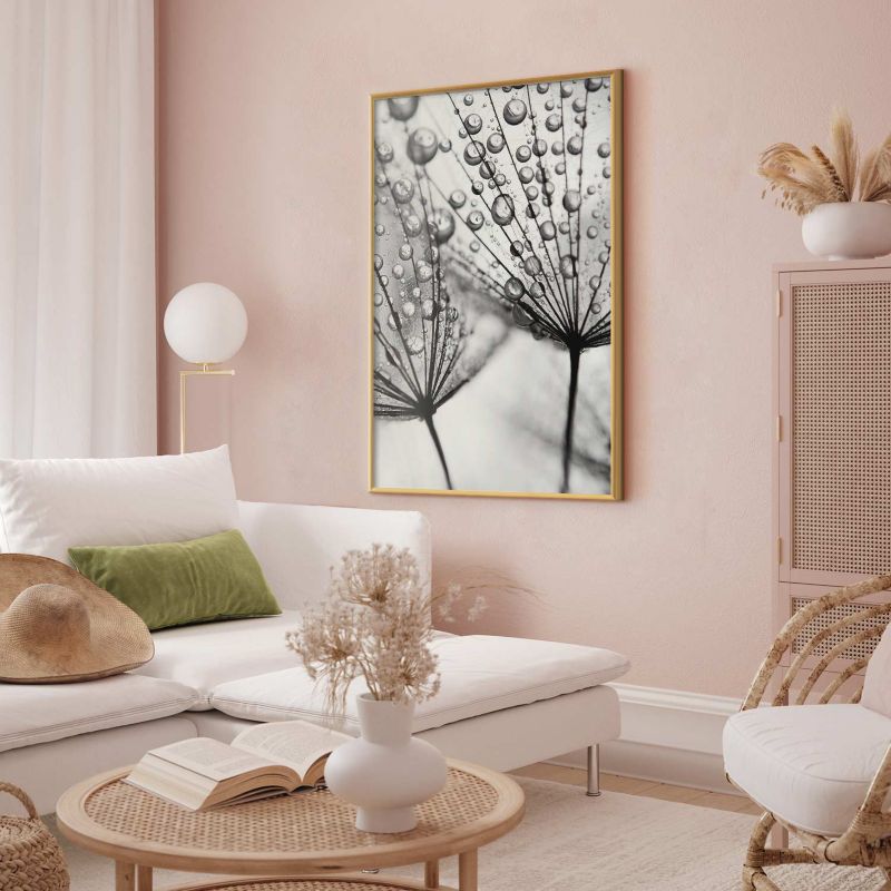 Plakat Artgeist Rosa 40x60 cm z ramą złotą 1 szt
