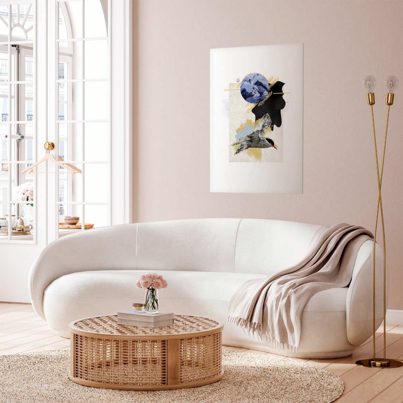 Plakat Artgeist Rybitwa antarktyczna 21x30 cm bez ramy 1 szt