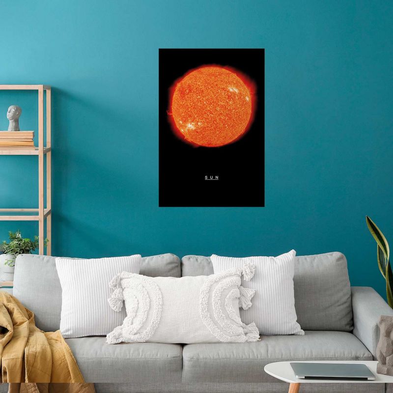 Plakat Artgeist Słońce 21x30 cm bez ramy 1 szt