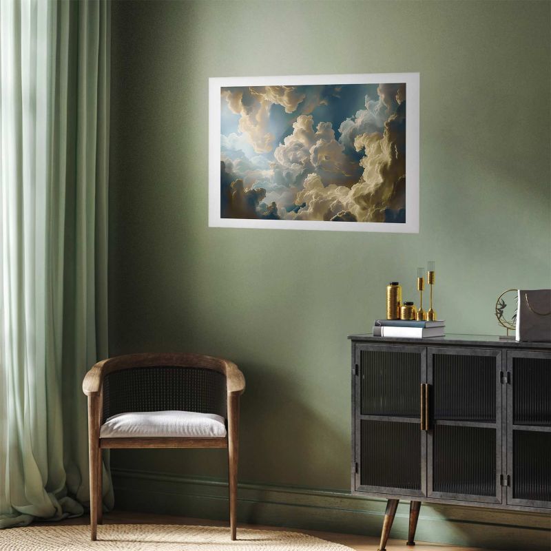 Plakat Artgeist Słońce i cienie 42x29,7 cm bez ramy 1 szt