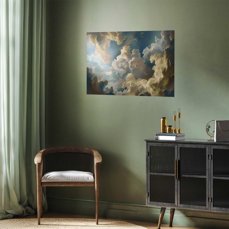 Plakat Artgeist Słońce i cienie 42x29,7 cm bez ramy 1 szt