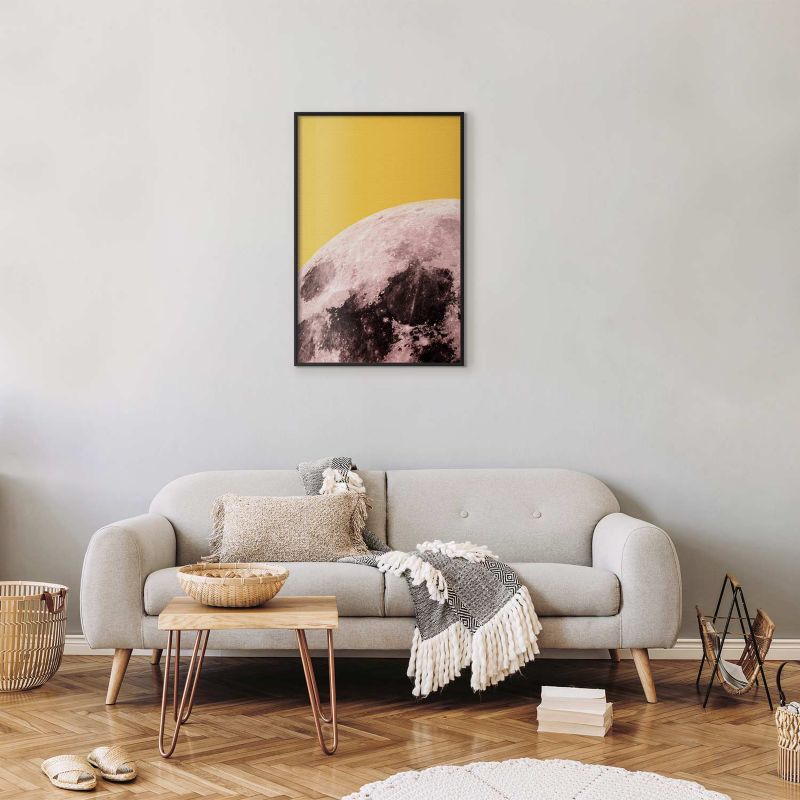 Plakat Artgeist Słoneczny księżyc 29,7x42 cm z ramą czarną 1 szt