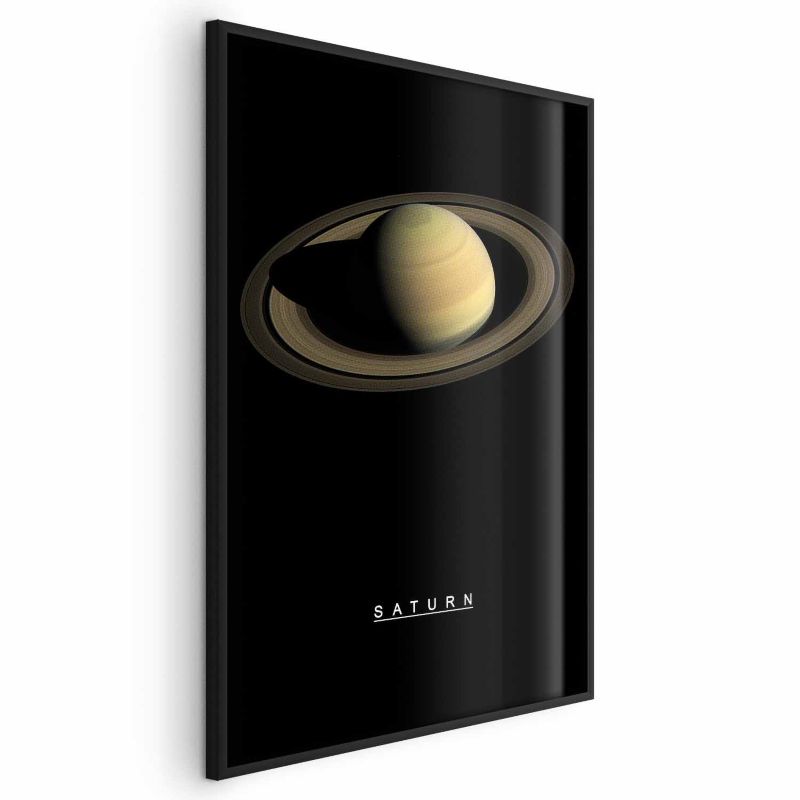 Plakat Artgeist Saturn 60x90 cm z ramą czarną 1 szt