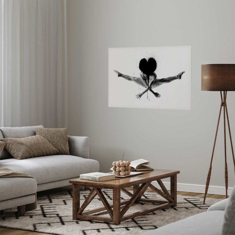 Plakat Artgeist Skok 90x60 cm bez ramy 1 szt