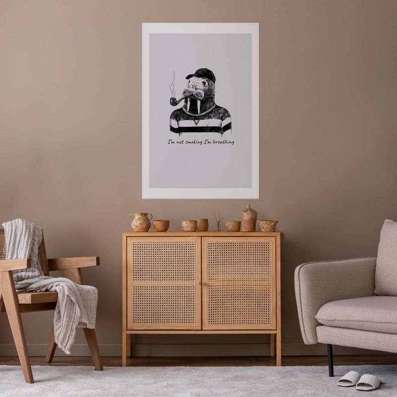 Plakat Artgeist Smoking 29,7x42 cm bez ramy 1 szt