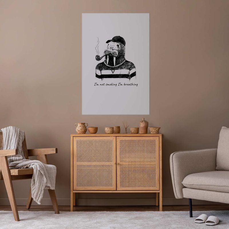 Plakat Artgeist Smoking 29,7x42 cm bez ramy 1 szt