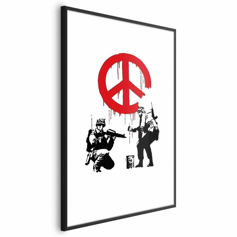 Plakat Artgeist Soldiers 60x90 cm z ramą czarną 1 szt