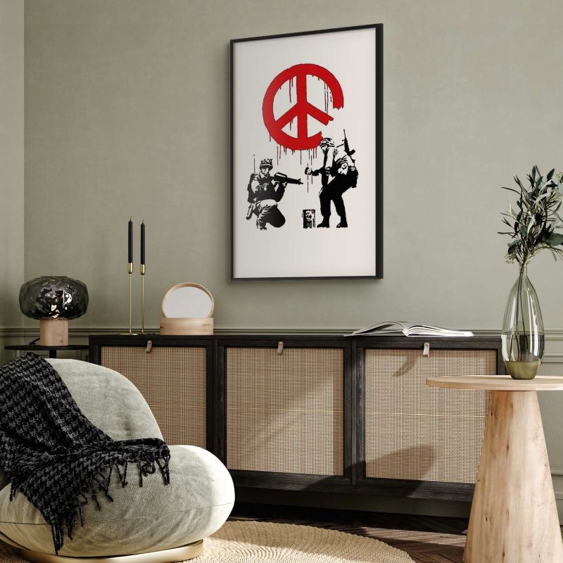 Plakat Artgeist Soldiers 60x90 cm z ramą czarną 1 szt