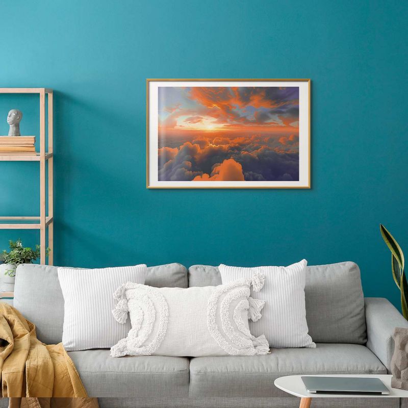 Plakat Artgeist Spektakl barw 42x29,7 cm z ramą złotą 1 szt