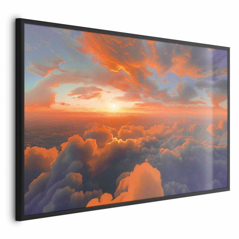 Plakat Artgeist Spektakl barw 90x60 cm z ramą czarną 1 szt