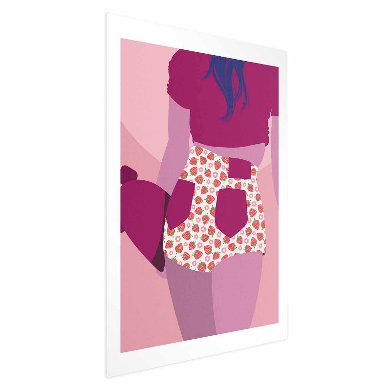Plakat Artgeist Spodenki w truskawki 29,7x42 cm bez ramy 1 szt
