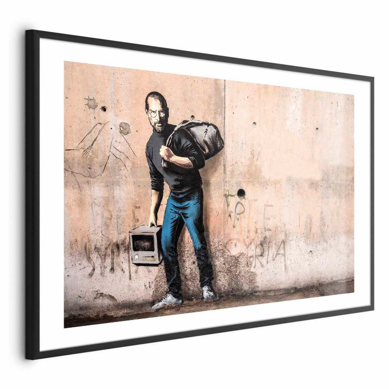 Plakat Artgeist Steve 42x29,7 cm z ramą czarną 1 szt