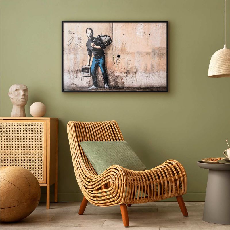 Plakat Artgeist Steve 60x40 cm z ramą czarną 1 szt
